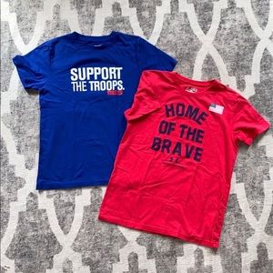 Boys Under Armour Short Sleeve Shirts